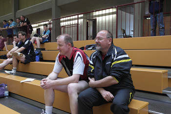 Robert Dickner mit Horst Coels