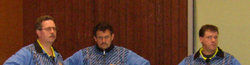 Manfred, Armin und Achim waren skeptisch..