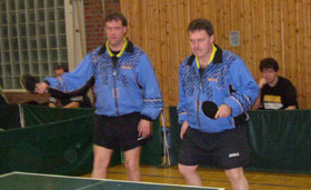 Achim Kösling und Dietmar Weber, Doppel drei des TuS